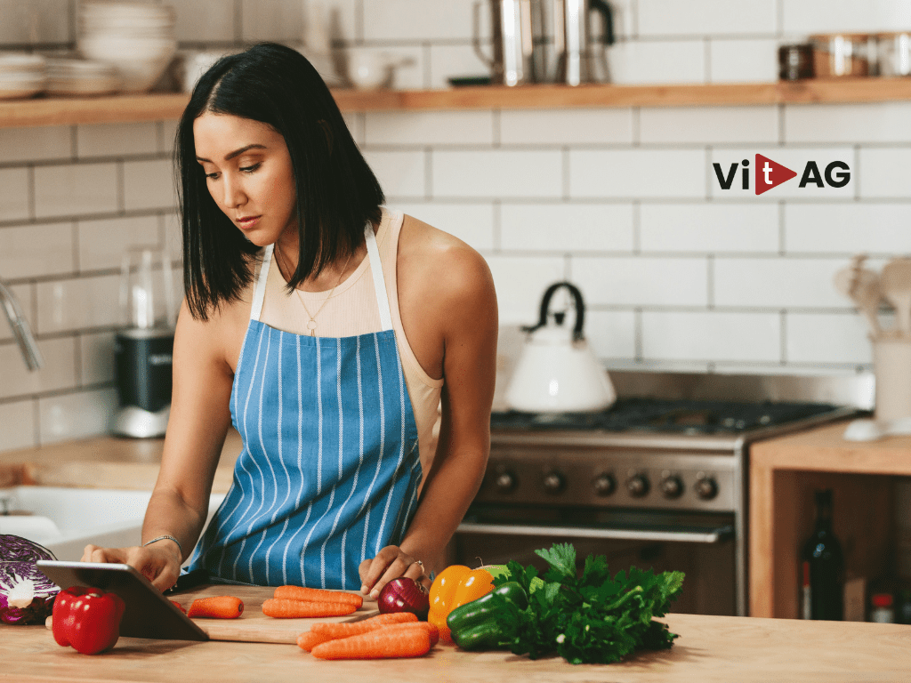 Aprende fácil recetas de cocina sana con el marcador de videos ViTAG