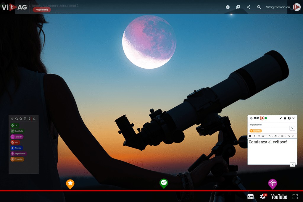 ViTAG.APP: La nueva herramienta para el análisis de video astronómico, no pierdas detalle del equinoccio y el eclipse de este Marzo.